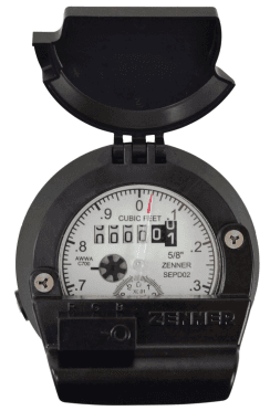 2" ZENNER MTK Water Meter, Cubic Meters